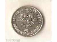 + Croatian 20 limes 1993