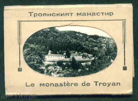 carte TROYANSKI Manastir Bulgaria MANASTIREA / A1259