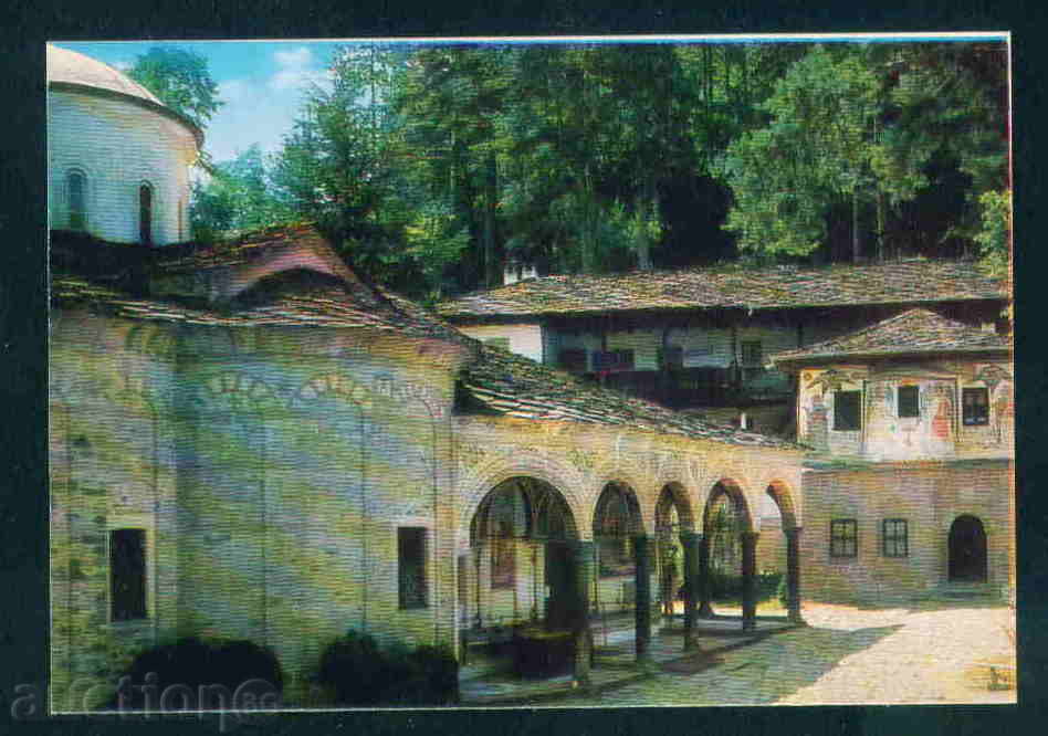 TROYAN Bulgaria card postcard MONASTERY / M 175