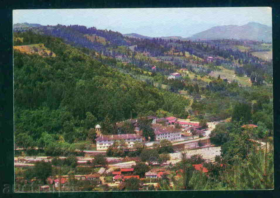 Troyan, m-p card de Bulgaria carte poștală MANASTIREA / M 172