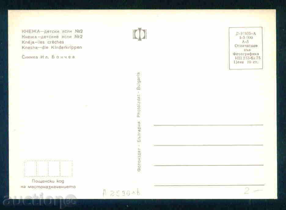 Auction Книга картичка Bulgaria postcard KNEZHA / A 2590 Auction Книга картичка Bulgaria postcard KNEZHA / A 2590