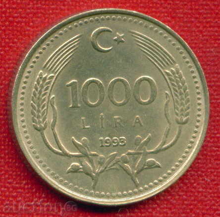 Turkey 1993 - 1,000 pounds Turkey / C 233