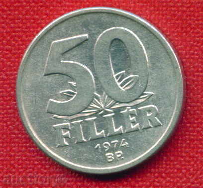 Auction Hungary 1974 - 50 fillets Hungary / C 322 Auction Hungary 1974 - 50 fillets Hungary / C 322