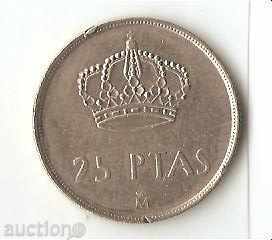 + Spania 25 pesetas 1983