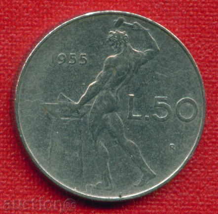 Italia 1955 - 100 lire Italia / C 129