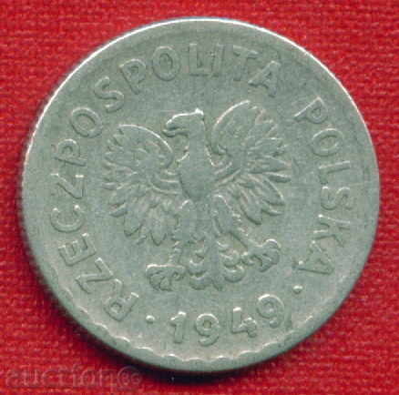 Auction Poland 1949 - 1 Evil Poland / C 153 Auction Poland 1949 - 1 Evil Poland / C 153