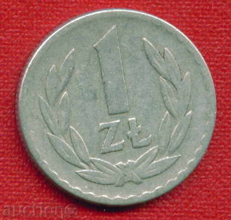 Polonia 1949-1 Zloty Polonia / C 153