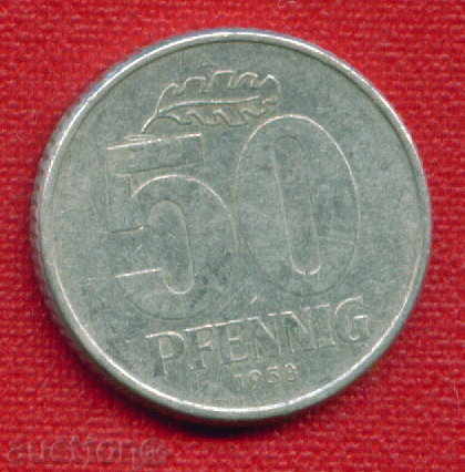 GDR Germania 1958-1950 Pfennig Germania DDR / C 157