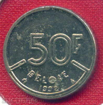 Belgia 1992-50 franci / FRANCS Belgia BELGIE / C 2