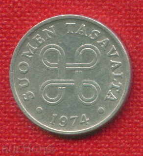 Finland 1974 - 1 penny / PENNI Finland / C 557 with price 0.40 BGN | € 0.20