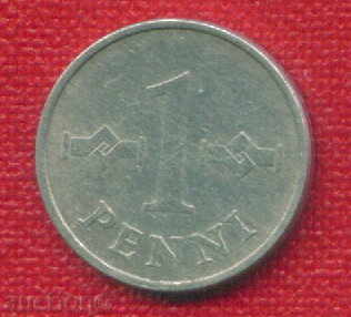 Auction  Finland 1974 - 1 penny / PENNI Finland / C 557