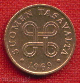 Finland 1969 - 1 penny / PENNI Finland / C 869 with price 0.70 BGN | € 0.36 Finland 1969 - 1 penny / PENNI Finland / C 869 with price 0.70 BGN | € 0.36