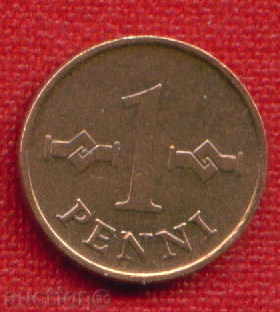 Finland 1969 - 1 penny / PENNI Finland / C 869