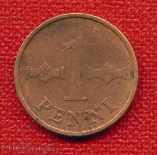 Finland 1963 - 1 penny / PENNI Finland / C 807