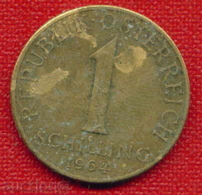 Австрия 1964 - 1 шилинг / SCHILLING Austria FLORA / C 904