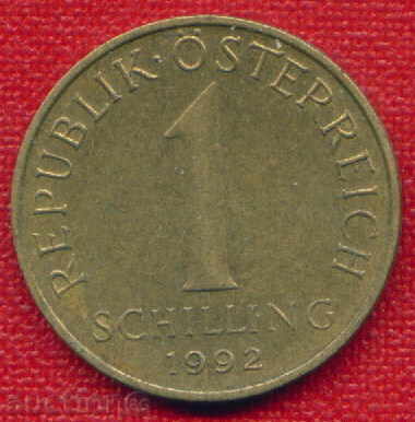 Austria 1992 - 1 shilling / SCHILLING Austria FLORA / C 847