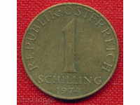 Austria 1974 - 1 shilling / SCHILLING Austria FLORA / C851
