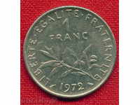 France 1972 - 1 franc / FRANC France FLORA / C 1115