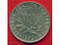 France 1976 - 1 franc / FRANC France FLORA / C 950
