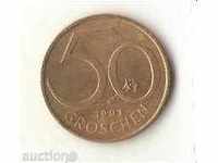 Австрия  50  гроша  1991 г.