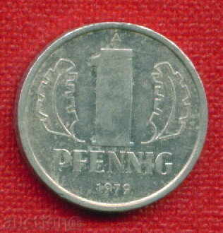 GDR Germany 1979 - 1 Pfennig (A) Germany DDR / C 560