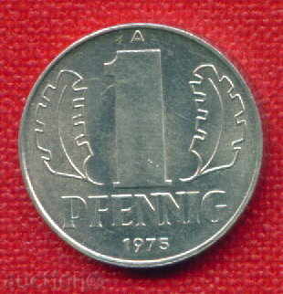 GDR Germany 1975 - 1 Pfennig (A) Germany DDR / C 589 with price 0.70 BGN | € 0.36