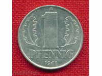 GDR Γερμανία 1963 έως 1 pfennigs (Α) Γερμανία DDR / C 607