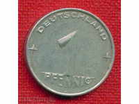 GDR Germany 1953 - 1 Pfennig (A) Germany DDR / C 656