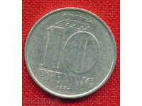 German Democratic Republic 1967 - 10 Pfennig (A) Germany DDR / C 639