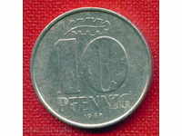 GDR Γερμανία 1968-1910 pfennig (Α) Γερμανία DDR / C 645