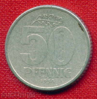 GDR Germany 1958 - 50 Pfennig (A) Germany DDR / C 1093 with price 2.00 BGN | € 1.02 GDR Germany 1958 - 50 Pfennig (A) Germany DDR / C 1093 with price 2.00 BGN | € 1.02