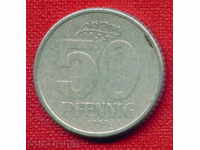 GDR Germany 1958 - 50 Pfennig (A) Germany DDR / C 1093