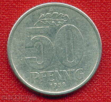 GDR Γερμανία 1958-1950 pfennigs (Α) Γερμανία DDR / C 611