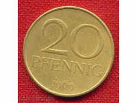 German Democratic Republic 1969 - 20 Pfennig Germany DDR / C 758