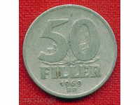 Hungary 1969 - 50 Fillets / FILLER Hungary BRIDGE / C 1095