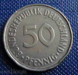 50 Pfennig-1972 F - Germany