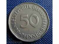 50 Pfennig-1972 F - Germany