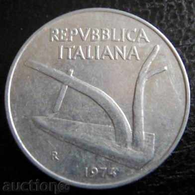ITALIA-10 liras-1974r