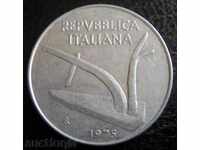 ITALY-10 lire-1975R