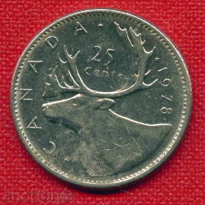 Canada 1978 - 25 cents Canada FAUNA / C 67