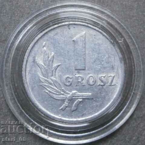 Полша 1 грош 1949г.