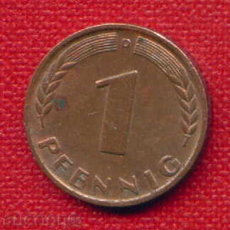 Germany 1967 - 1 Pfennig D Germany BRD - FLORA / C1445 with price 3.99 BGN | € 2.04 Germany 1967 - 1 Pfennig D Germany BRD - FLORA / C1445 with price 3.99 BGN | € 2.04