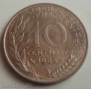 France-10 centimeters-1985