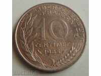 France-10 centimes-1985.
