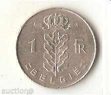 + Βέλγιο 1 Franc 1975 η ολλανδική θρύλος
