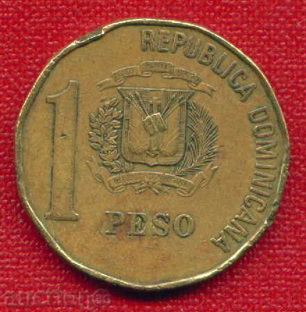 Доминиканска Република 1993 - 1 песо / Dominican Rep / C1604