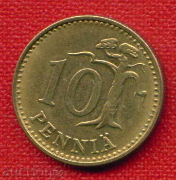 Auction Finland 1965 - 10 pennies S / PENNIA Finland FLORA / C 1205 Auction Finland 1965 - 10 pennies S / PENNIA Finland FLORA / C 1205