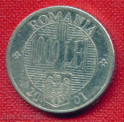 Romania 2001 - 1000 lei Romania MIHAI VITEAZUL FM / C 1261