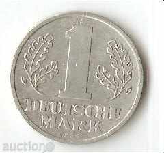 ГДР  1  марка  1956 г.