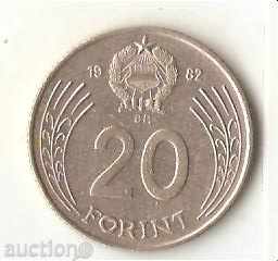 Ungaria 20 forint 1982